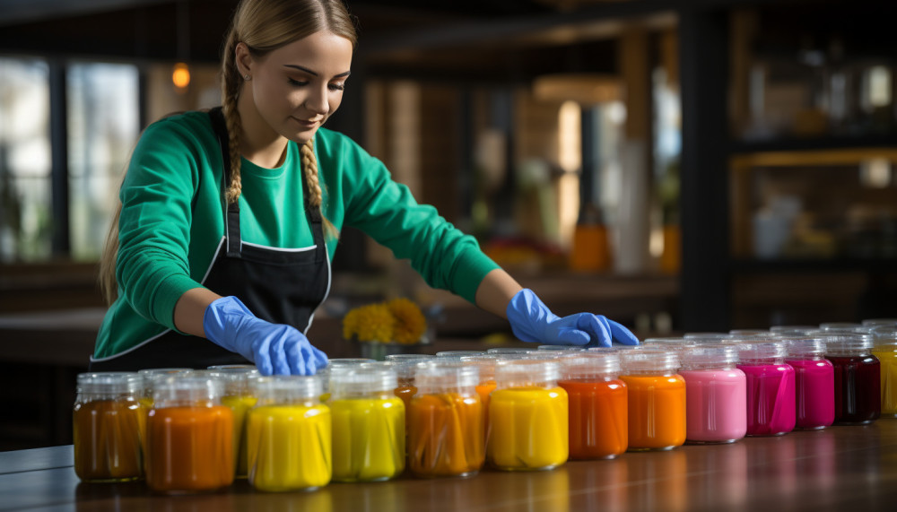 The areas of intervention of a cleaning company